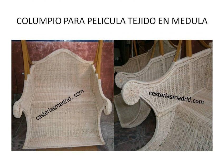 COLUMPIO PARA PELICULA TEJIDO EN MEDULA