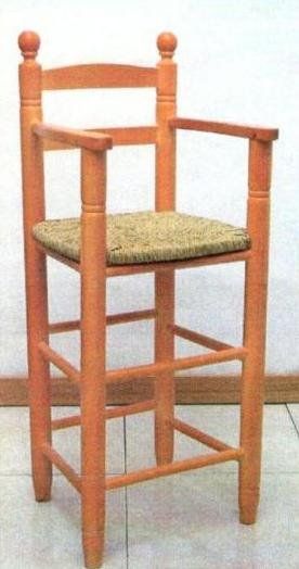 45 0002 SILLA TRONA ANEA CHOPO 37X34X90 ASIENTO FORMA